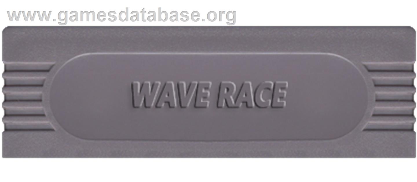 Wave Race - Nintendo Game Boy - Artwork - Cartridge Top