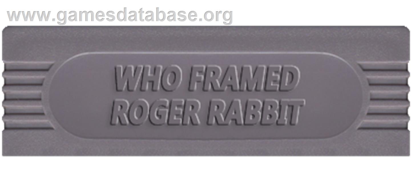 Who Framed Roger Rabbit? - Nintendo Game Boy - Artwork - Cartridge Top