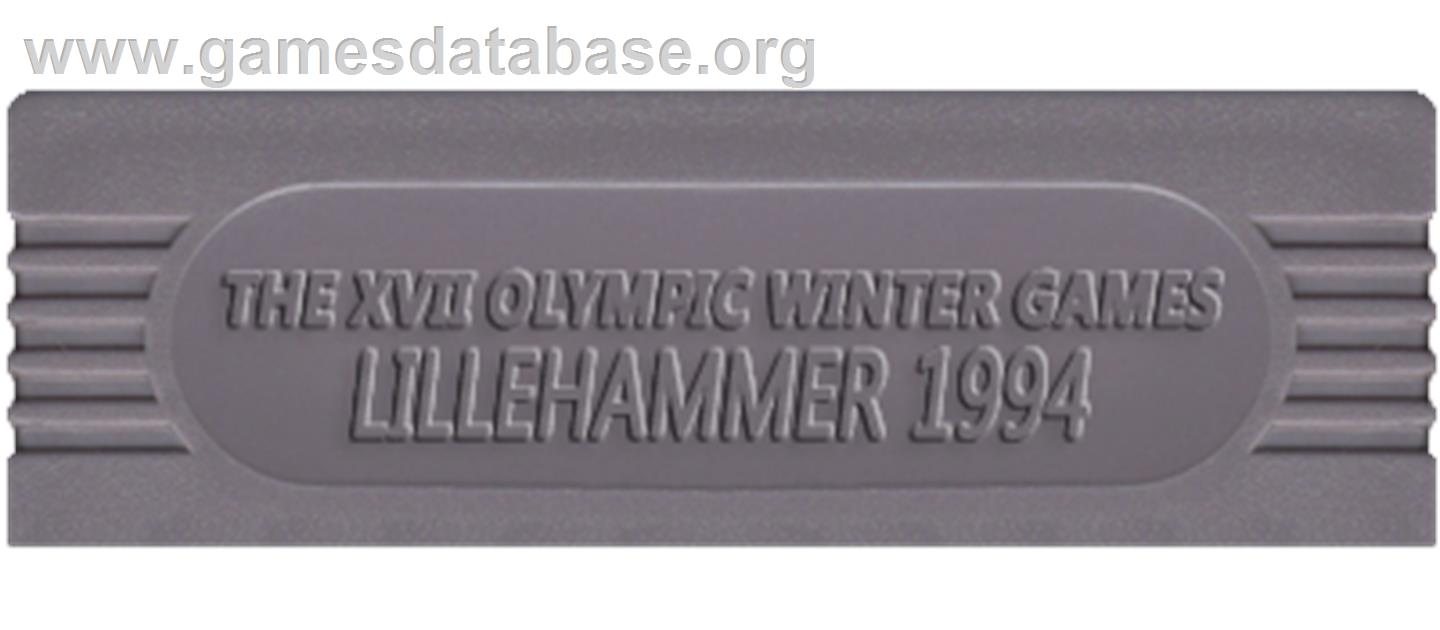 Xvii Olympic Winter Games, The - Lillehammer 1994 - Nintendo Game Boy - Artwork - Cartridge Top