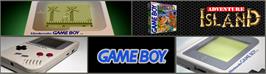 Arcade Cabinet Marquee for Adventure Island.
