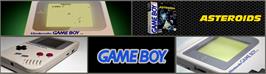 Arcade Cabinet Marquee for Asteroids.