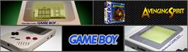 Arcade Cabinet Marquee for Avenging Spirit.