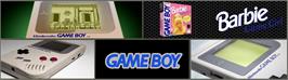 Arcade Cabinet Marquee for Barbie - Game Girl.