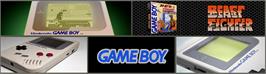 Arcade Cabinet Marquee for Beast Fighter.