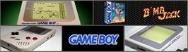 Arcade Cabinet Marquee for Bomb Jack.