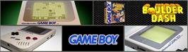 Arcade Cabinet Marquee for Boulder Dash.