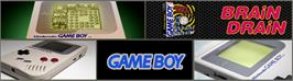 Arcade Cabinet Marquee for Brain Drain.