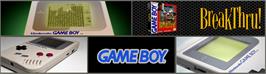 Arcade Cabinet Marquee for Breakthru!.