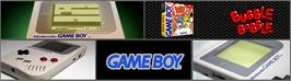 Arcade Cabinet Marquee for Bubble Bobble.