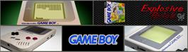 Arcade Cabinet Marquee for Explosive Brick '94.
