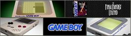 Arcade Cabinet Marquee for Final Fantasy Legend.