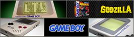 Arcade Cabinet Marquee for Godzilla.