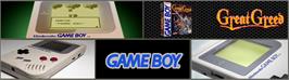 Arcade Cabinet Marquee for Great Greed.