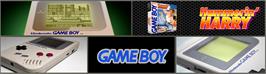 Arcade Cabinet Marquee for Hammerin' Harry: Ghost Building Company.