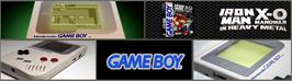 Arcade Cabinet Marquee for Iron Man / X-O Manowar in Heavy Metal.