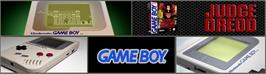 Arcade Cabinet Marquee for Judge Dredd.