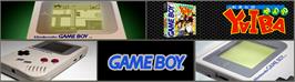 Arcade Cabinet Marquee for Kenyuu Densetsu Yaiba.