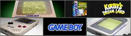 Arcade Cabinet Marquee for Kirby's Dream Land.