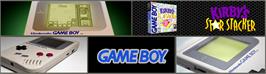 Arcade Cabinet Marquee for Kirby's Star Stacker.