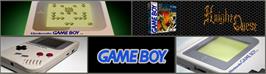 Arcade Cabinet Marquee for Knight Quest.