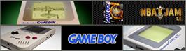 Arcade Cabinet Marquee for NBA Jam Tournament Edition.