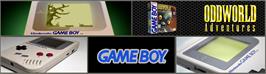 Arcade Cabinet Marquee for Oddworld Adventures.