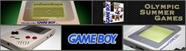 Arcade Cabinet Marquee for Olympic Summer Games.