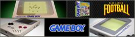 Arcade Cabinet Marquee for Play Action Football.
