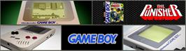 Arcade Cabinet Marquee for Punisher: Ultimate Payback.