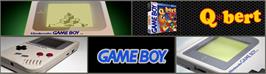 Arcade Cabinet Marquee for Q-bert.
