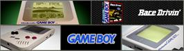 Arcade Cabinet Marquee for Race Drivin'.