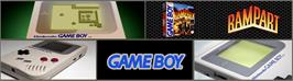 Arcade Cabinet Marquee for Rampart.