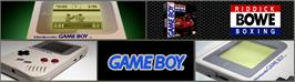 Arcade Cabinet Marquee for Riddick Bowe Boxing.