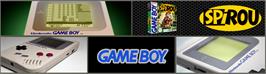 Arcade Cabinet Marquee for Spirou.