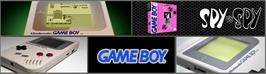 Arcade Cabinet Marquee for Spy Vs Spy - Operation Boobytrap.