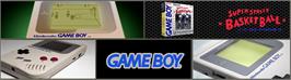 Arcade Cabinet Marquee for Super Street Basketball.