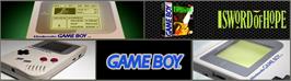 Arcade Cabinet Marquee for Sword of Hope.