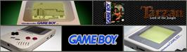 Arcade Cabinet Marquee for Tarzan - Lord of the Jungle.