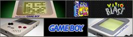 Arcade Cabinet Marquee for Wario Blast Featuring Bomberman.