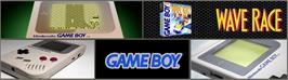 Arcade Cabinet Marquee for Wave Race.