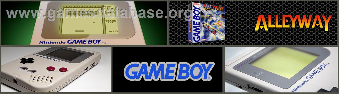 Alleyway - Nintendo Game Boy - Artwork - Marquee