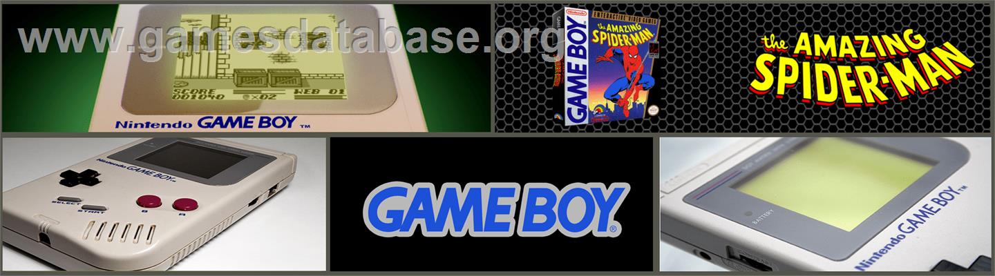 Amazing Spider-Man - Nintendo Game Boy - Artwork - Marquee