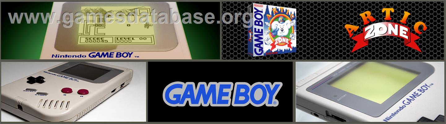 Artic Zone - Nintendo Game Boy - Artwork - Marquee