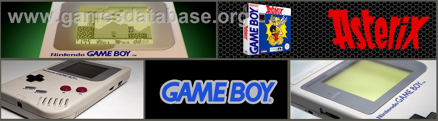 Asterix - Nintendo Game Boy - Artwork - Marquee