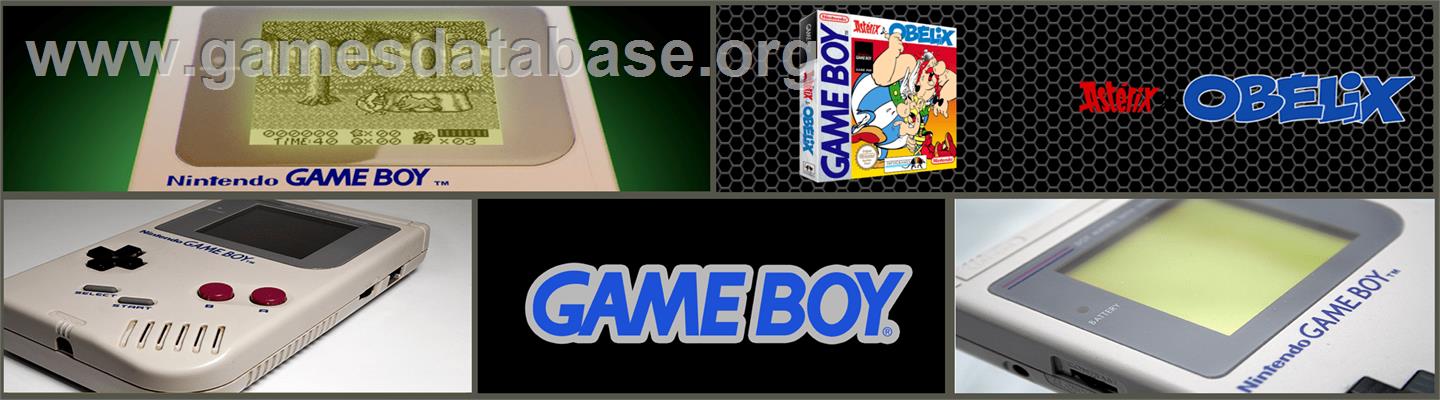 Astérix And Obélix - Nintendo Game Boy - Artwork - Marquee