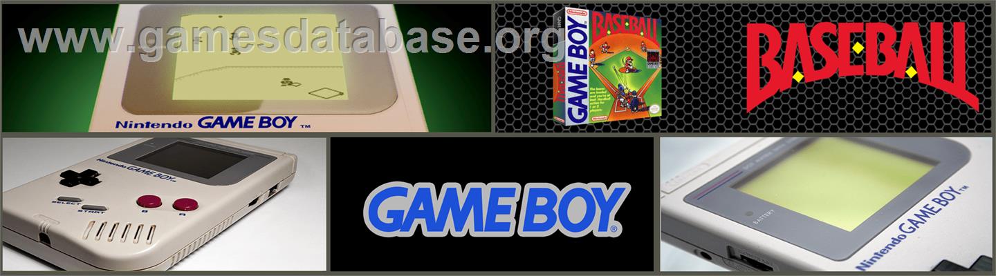 Baseball - Nintendo Game Boy - Artwork - Marquee