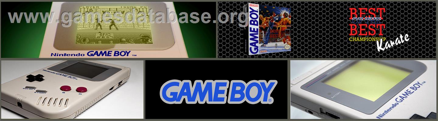 Best of the Best Championship Karate - Nintendo Game Boy - Artwork - Marquee