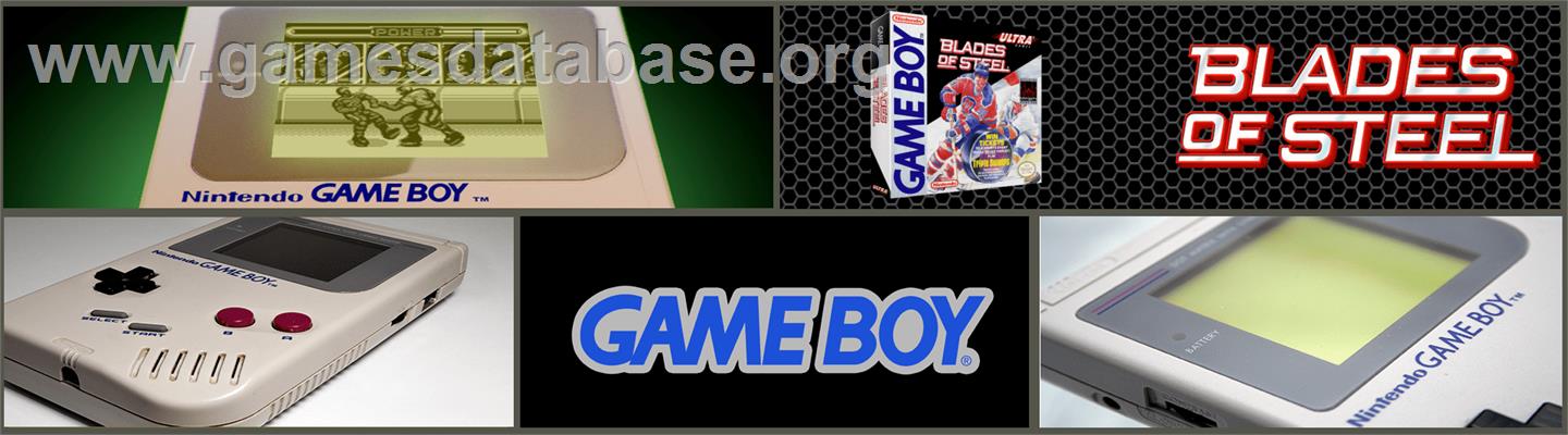 Blades Of Steel - Nintendo Game Boy - Artwork - Marquee