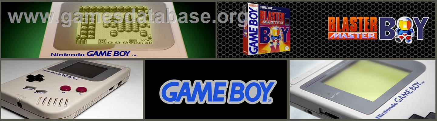 Blaster Master Boy - Nintendo Game Boy - Artwork - Marquee