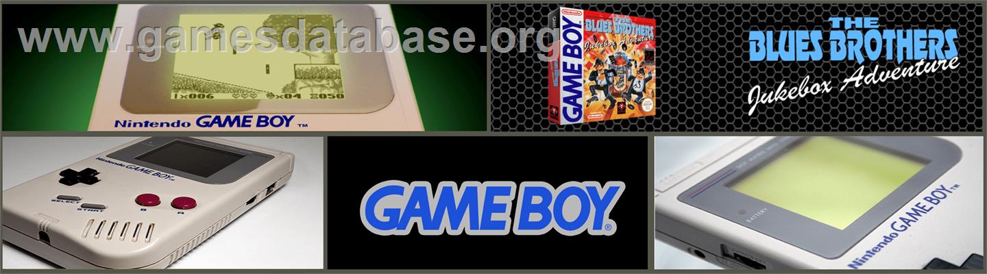 Blues Brothers: Jukebox Adventure - Nintendo Game Boy - Artwork - Marquee